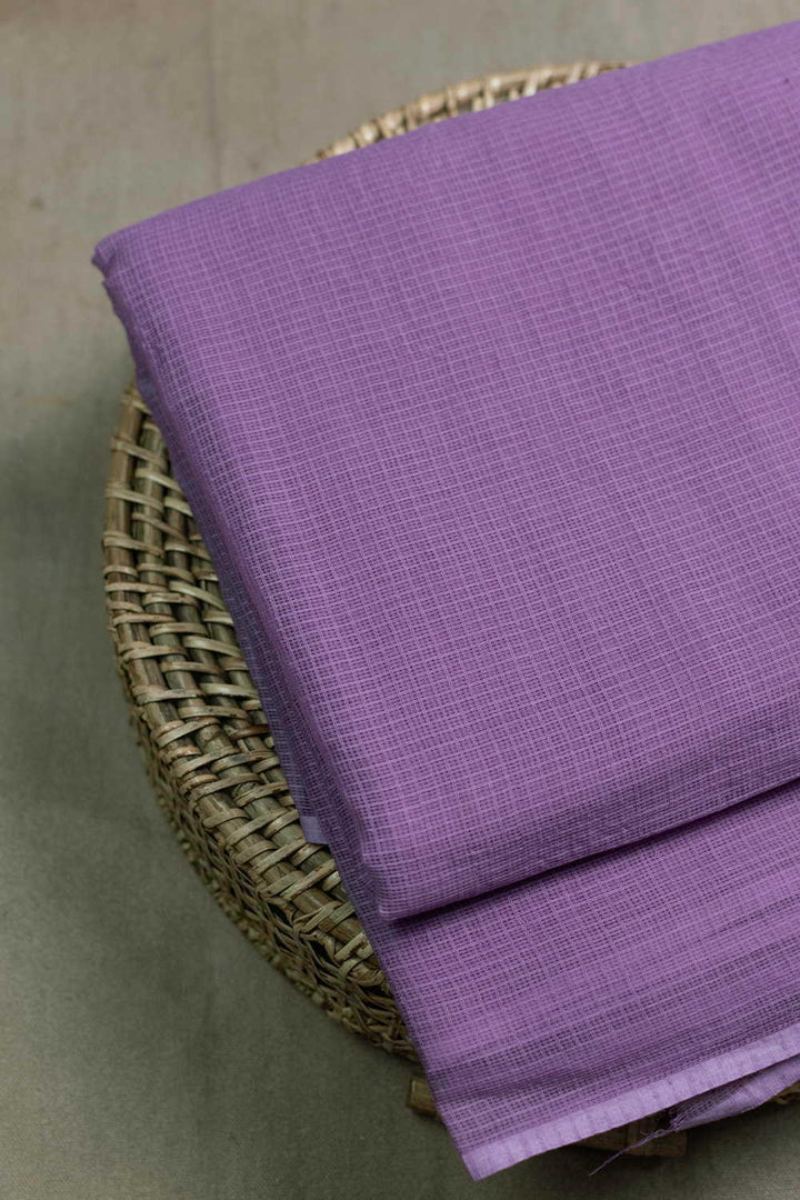 Orchid Purple Kota Cotton Fabric