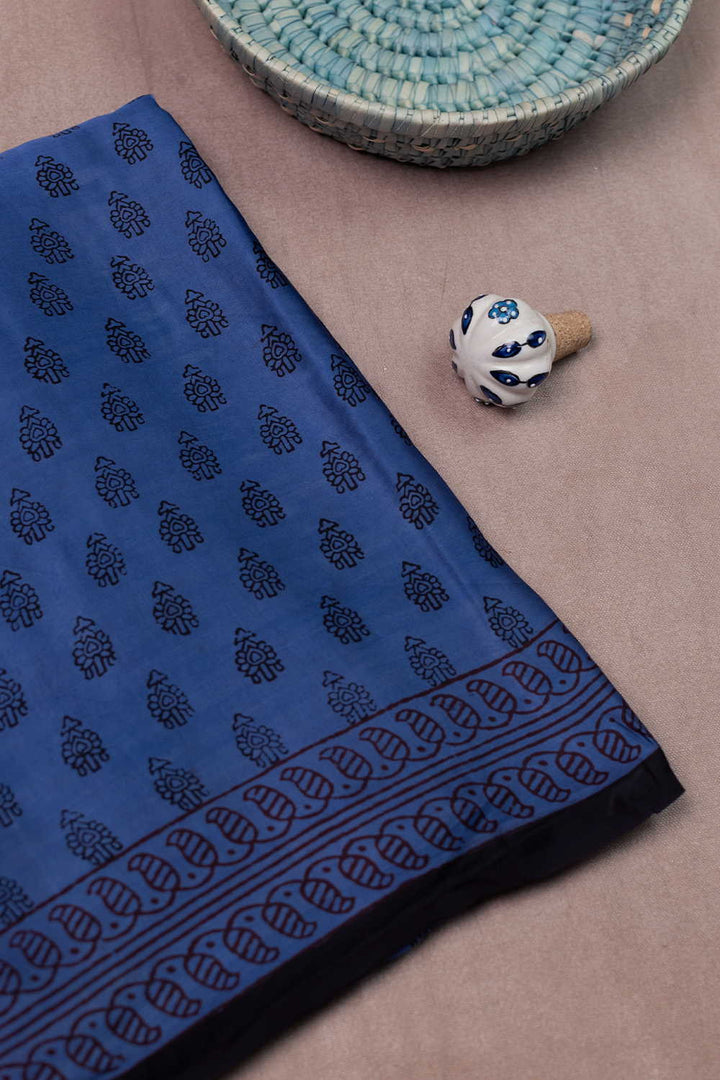 Blue Bagh Modal Silk saree