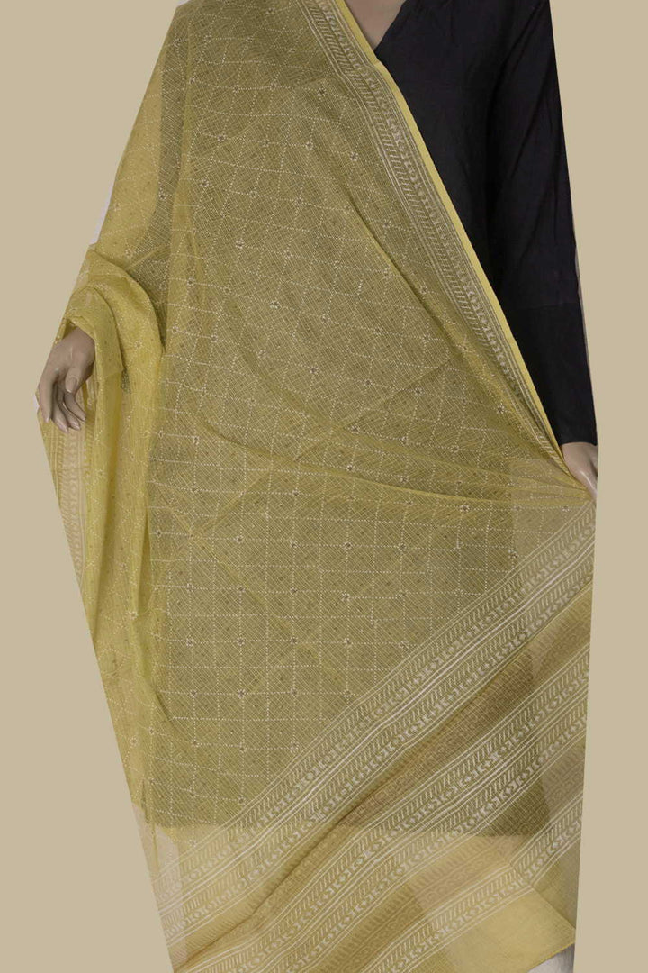 Kota Cotton Dupatta - Matkatus 