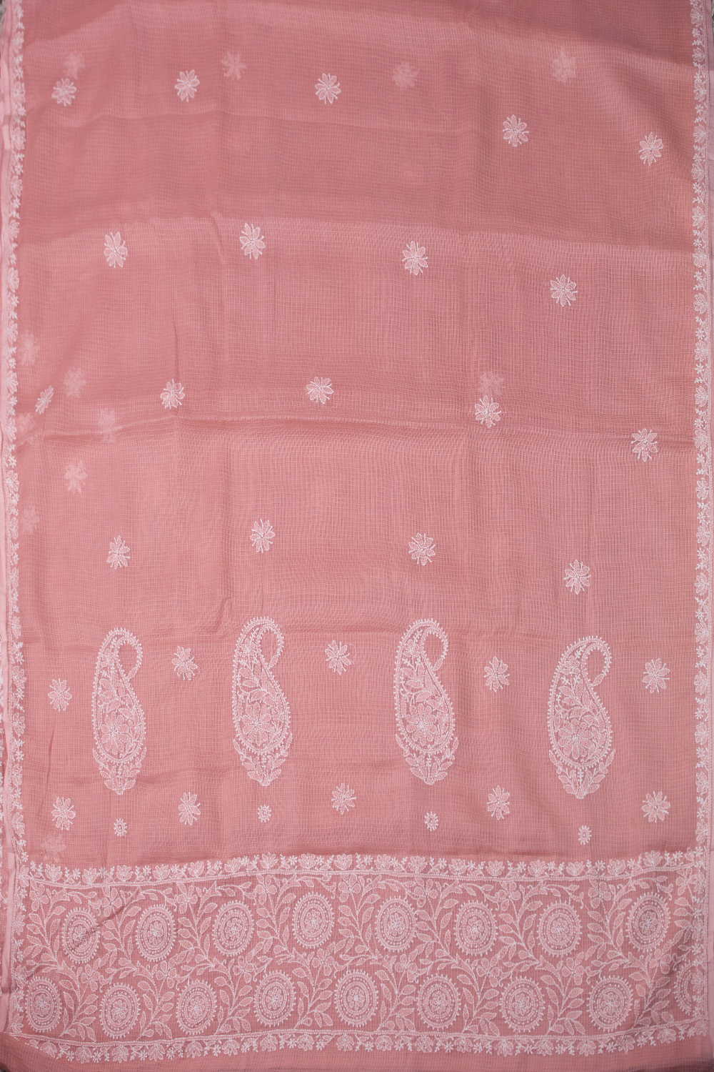 Embroidered Chikankari Sarees - Matkatus 