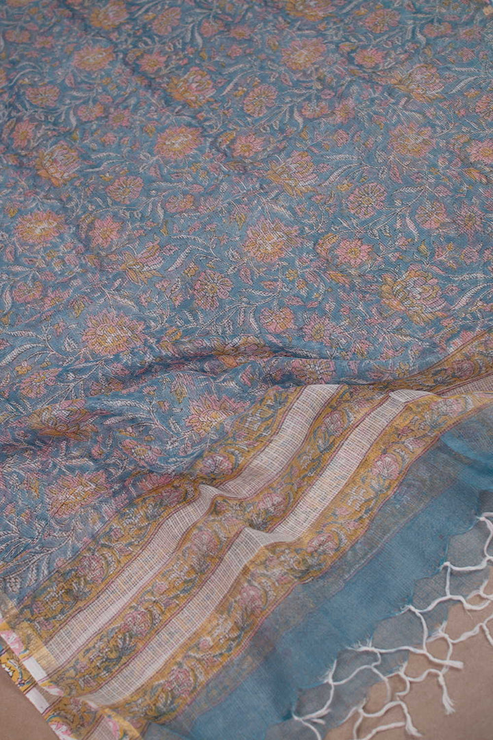 Block Printed Dupattas - Matkatus 