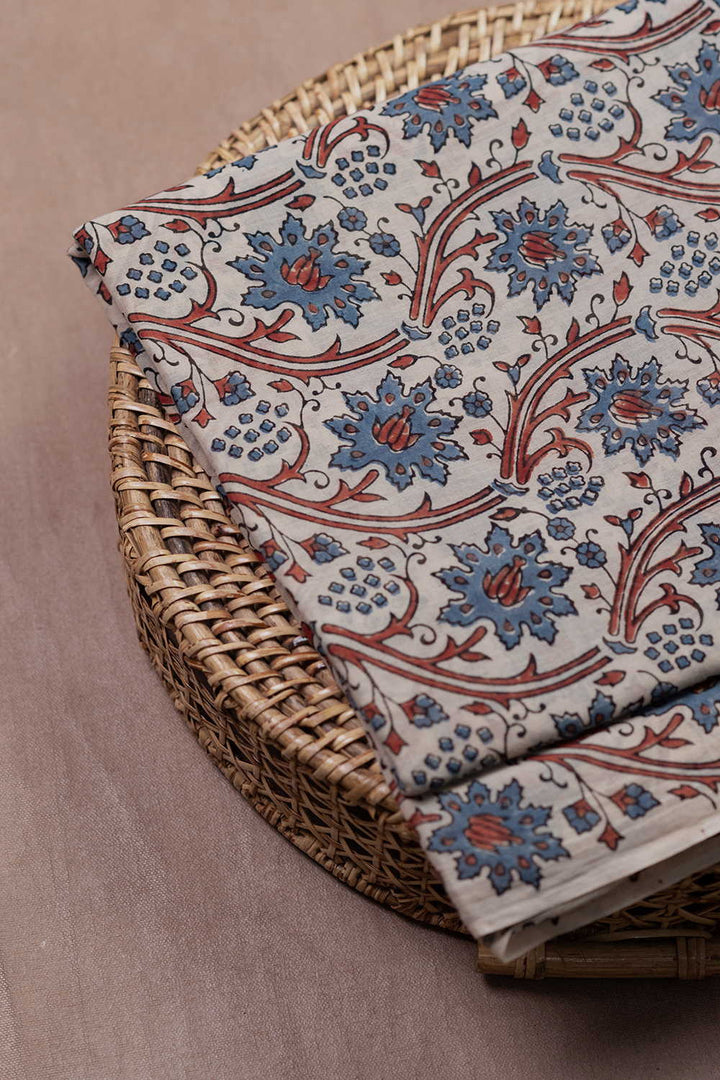 Ajrak Mul Cotton Fabric - Matkatus 