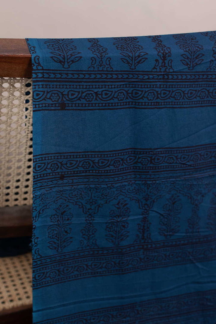 Blue Bagh Cotton Fabric - 2m