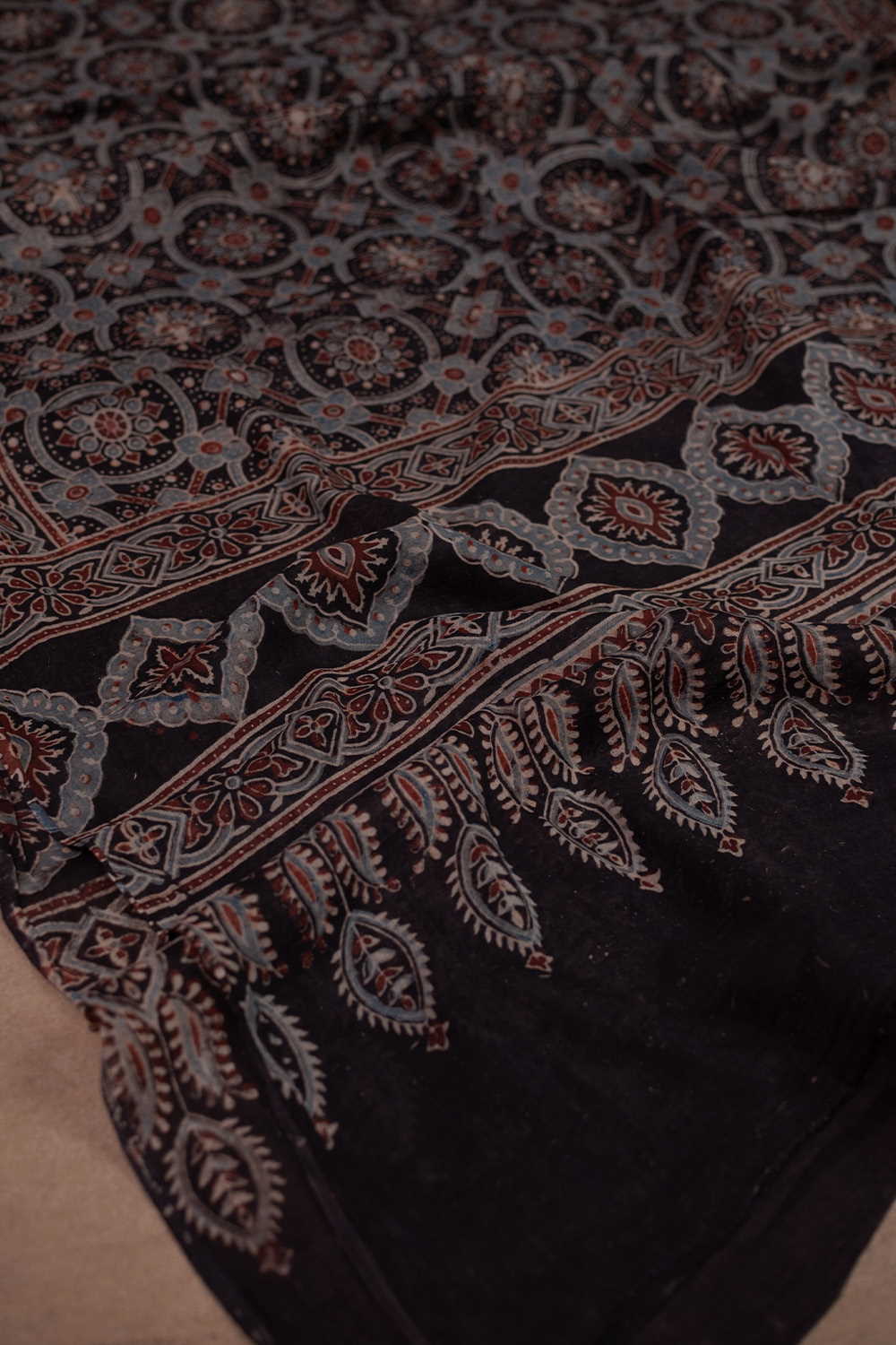Block Printed Dupattas - Matkatus 