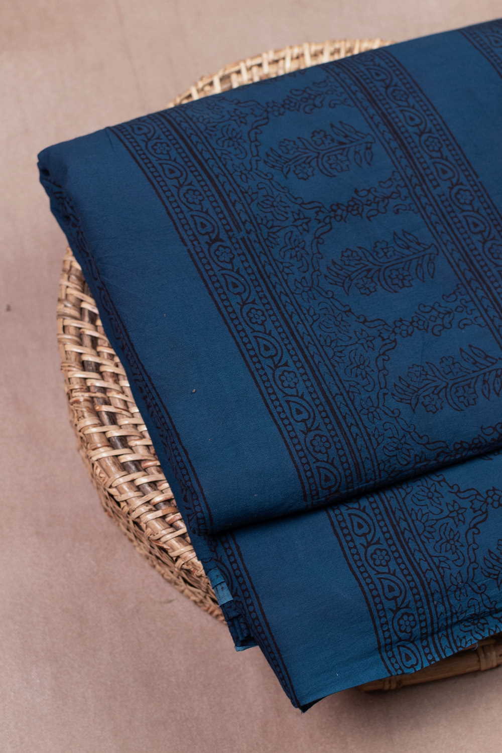 Blue Bagh Cotton Fabric - 2m