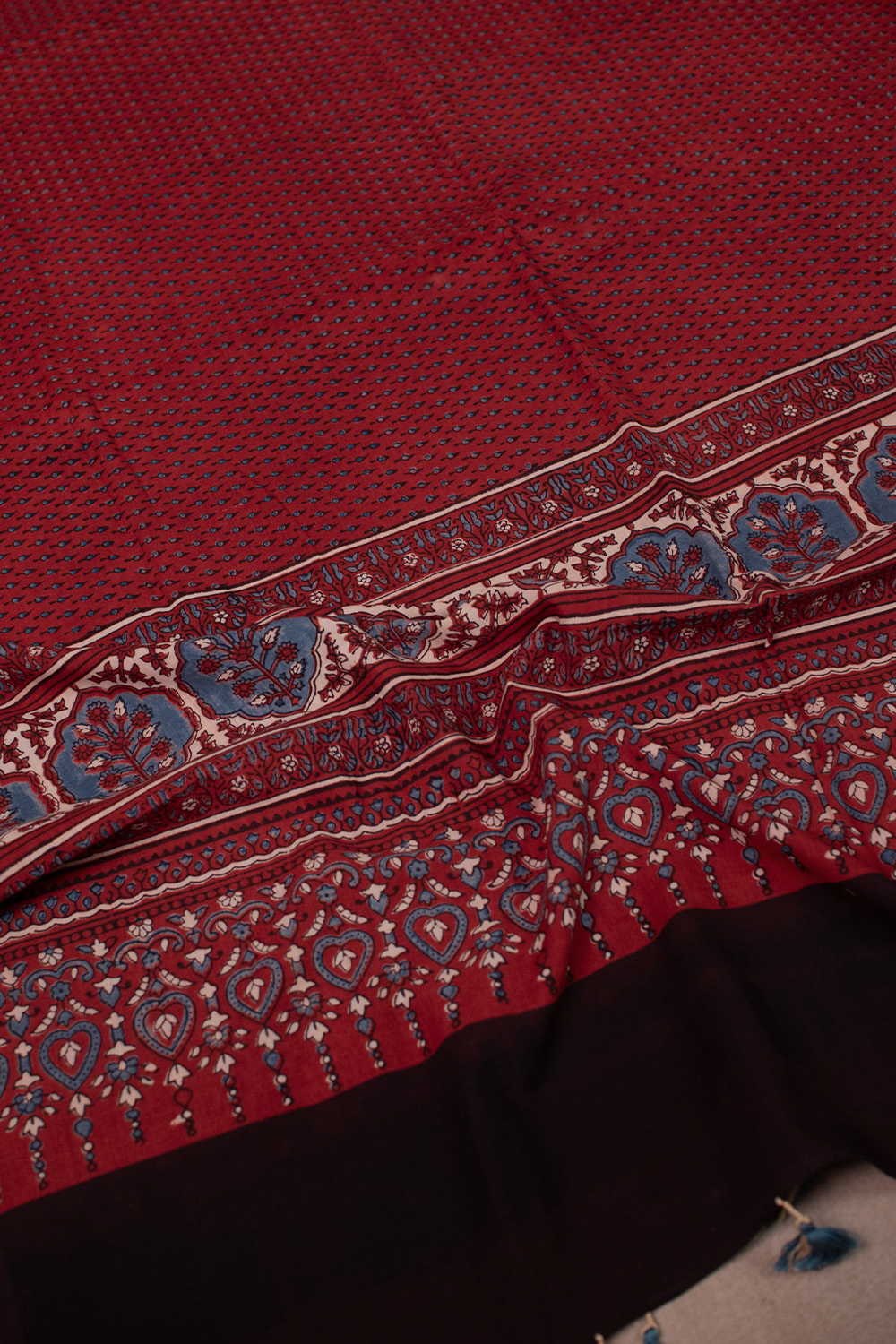 Block Printed Cotton Dupattas - Matkatus 