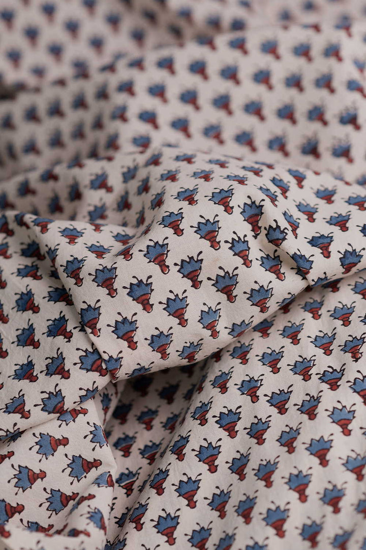 Block Printed Fabric- Matkatus 