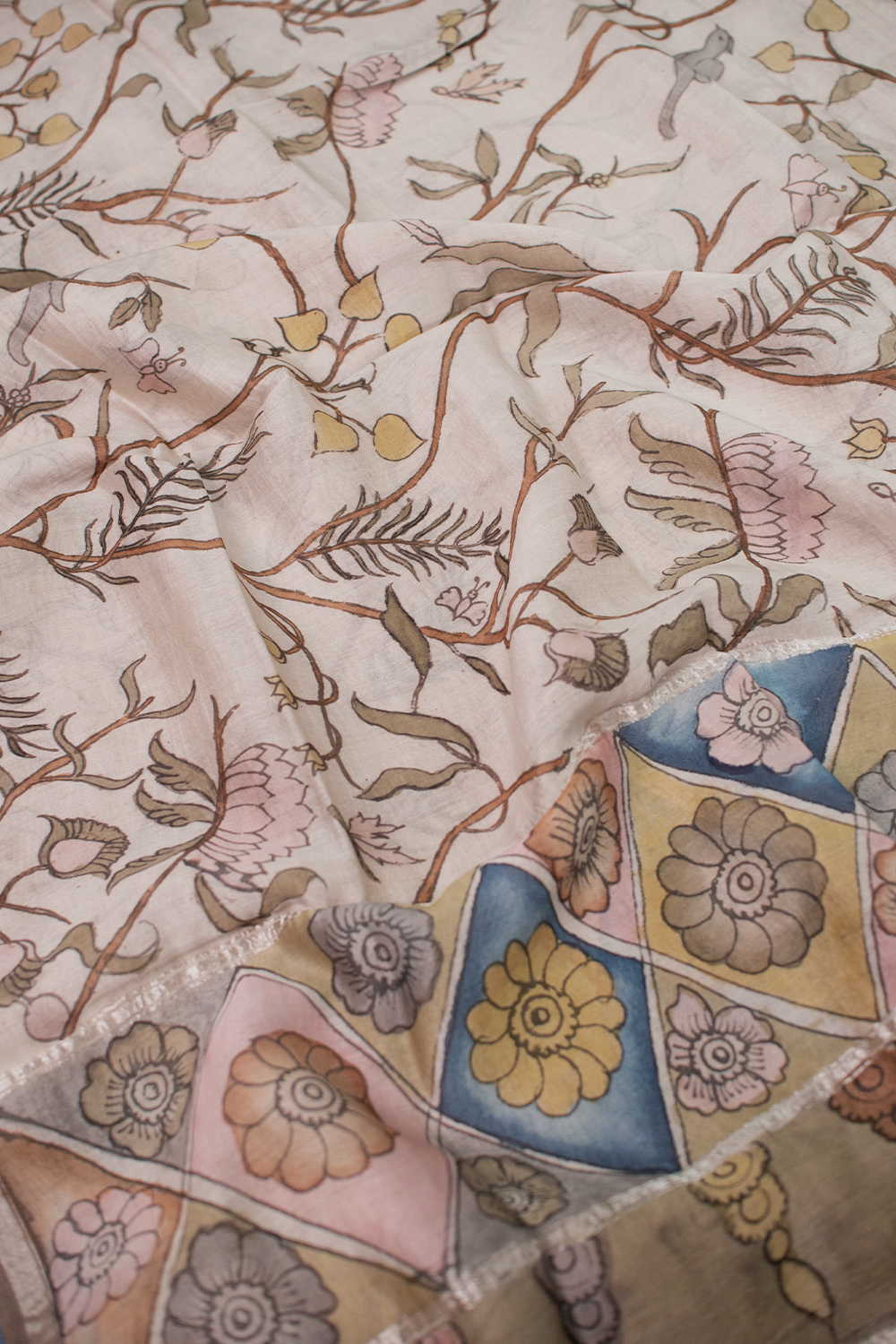 Kalamkari Dupatta - Matkatus 