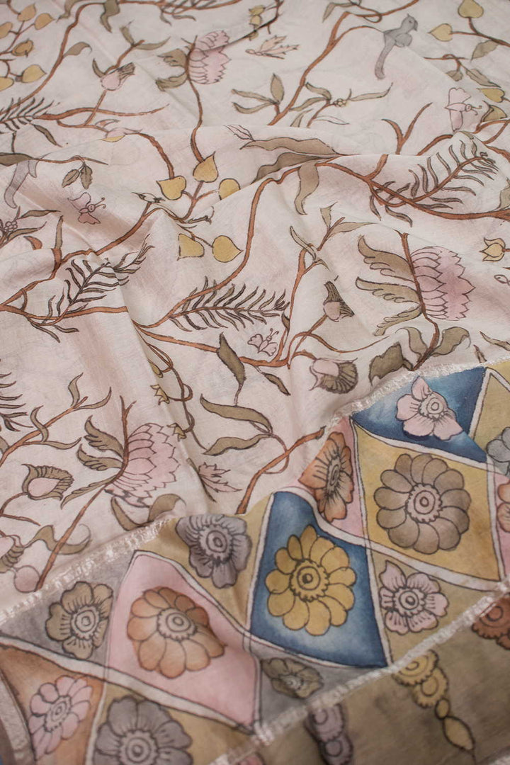 Kalamkari Dupatta - Matkatus 
