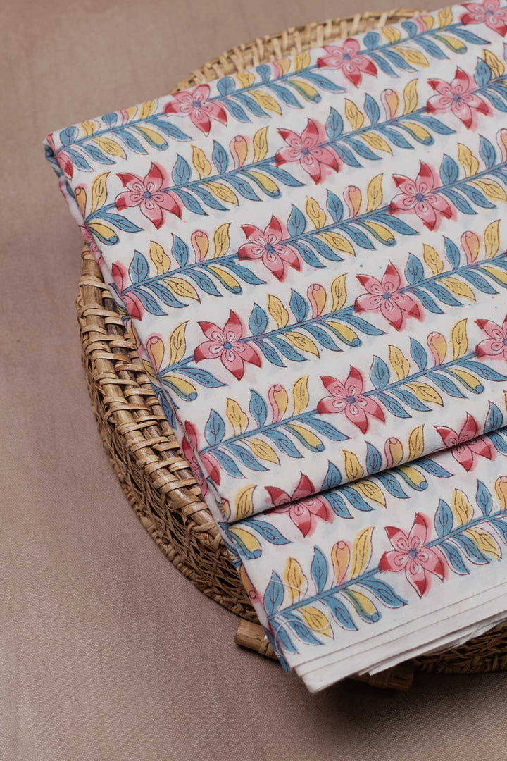 Sanganeri Cotton Fabric - Matkatus