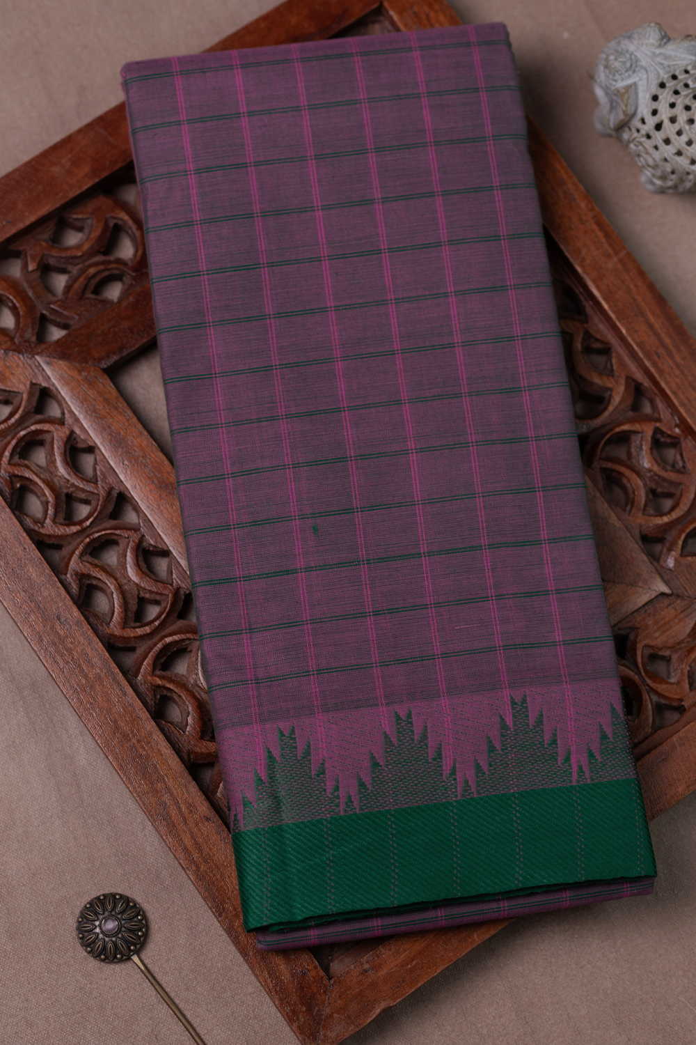 Kanchi Cotton Saree - Matkatus 