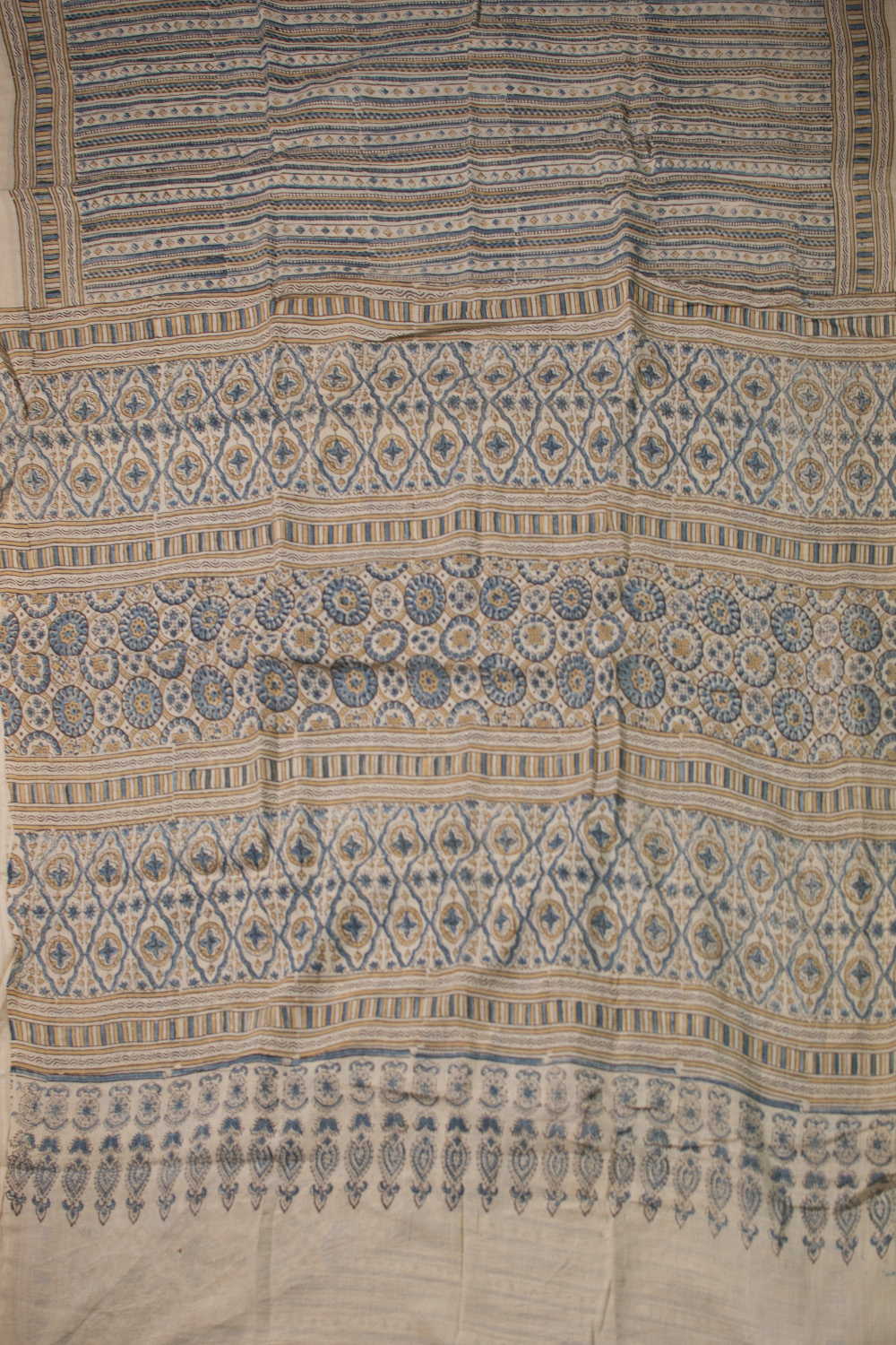 Block Printed Cotton Sarees - Matkatus 