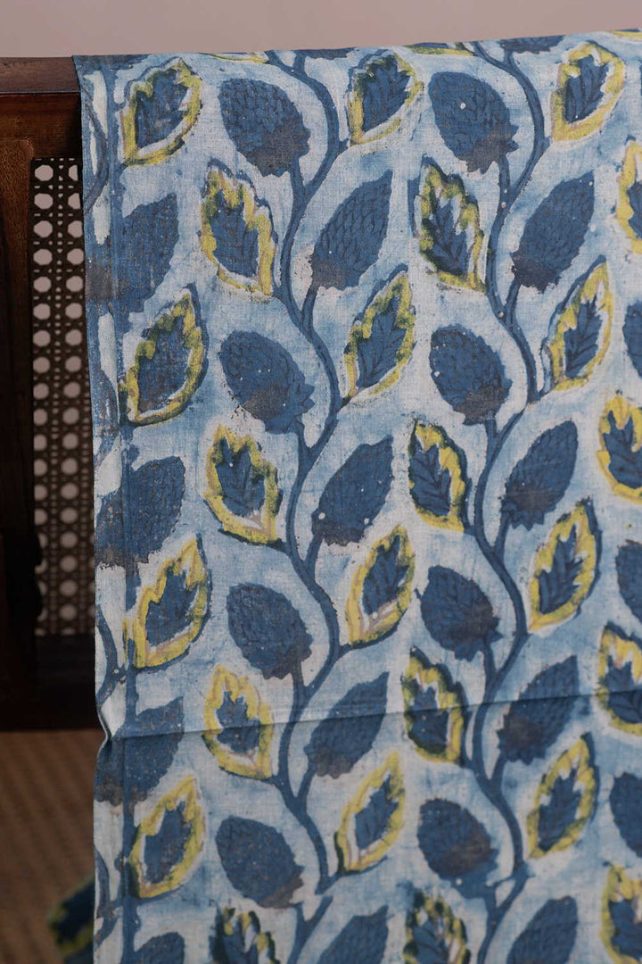 Block Printed Cotton Fabric - Matkatus 