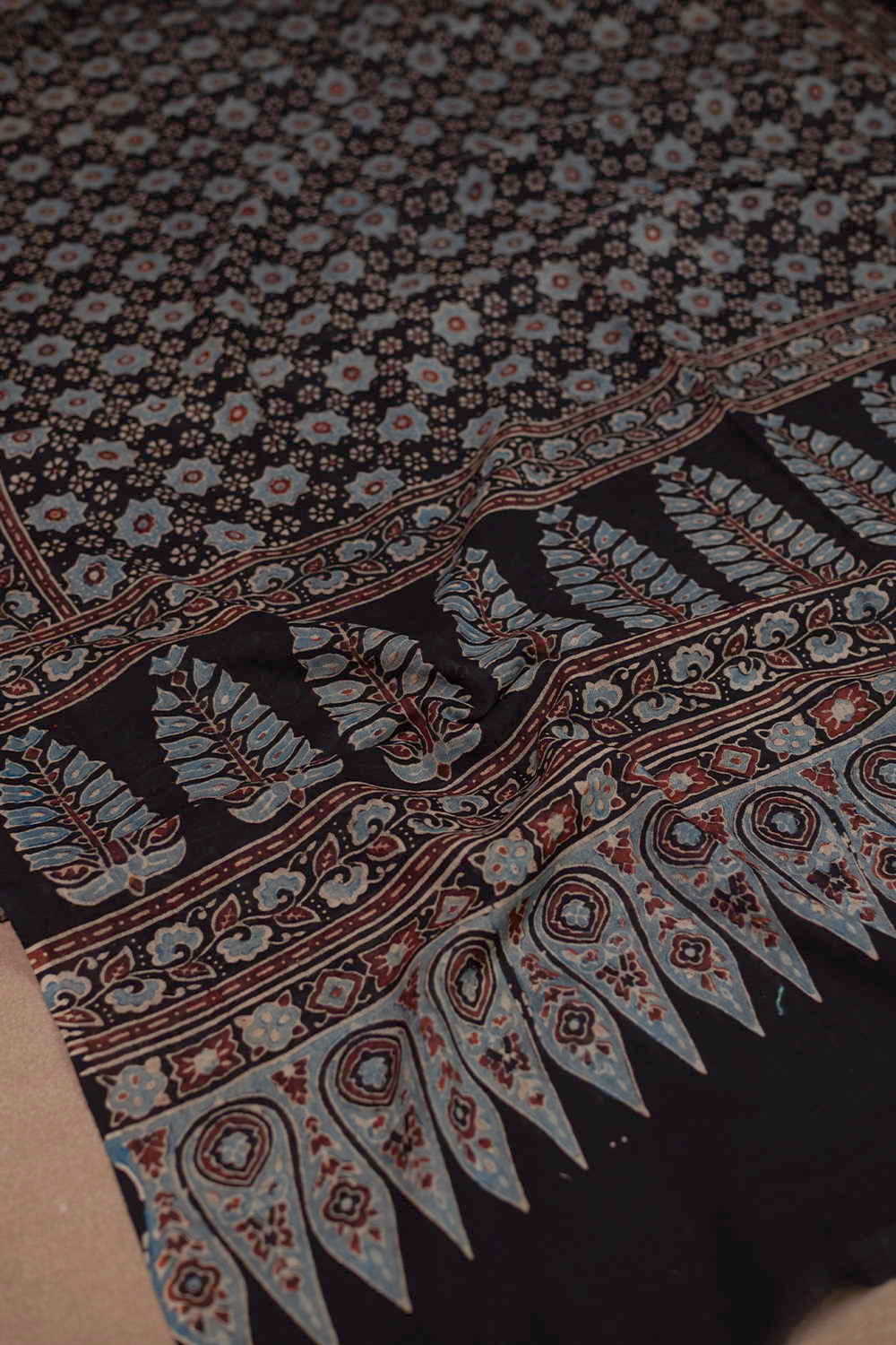 Block Printed Dupattas - Matkatus 