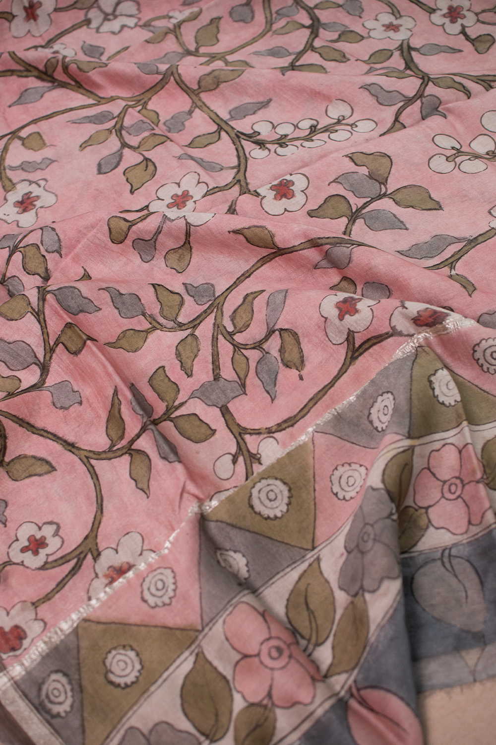 Kalamkari Dupatta - Matkatus 