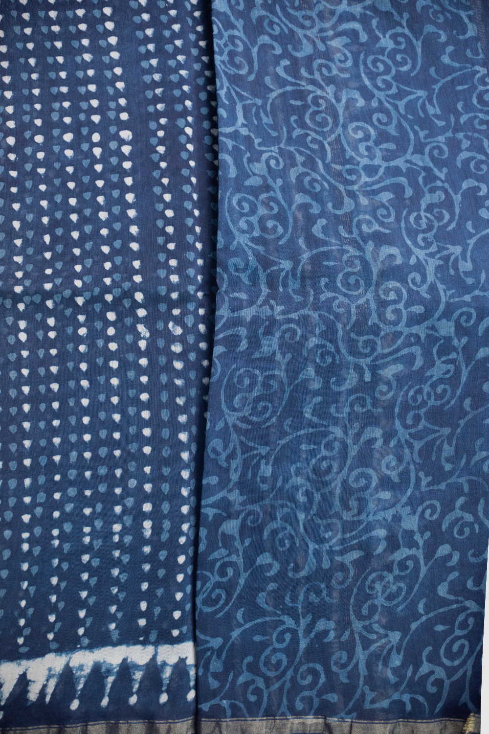 Printed Silk Cotton Saree - Matkatus 