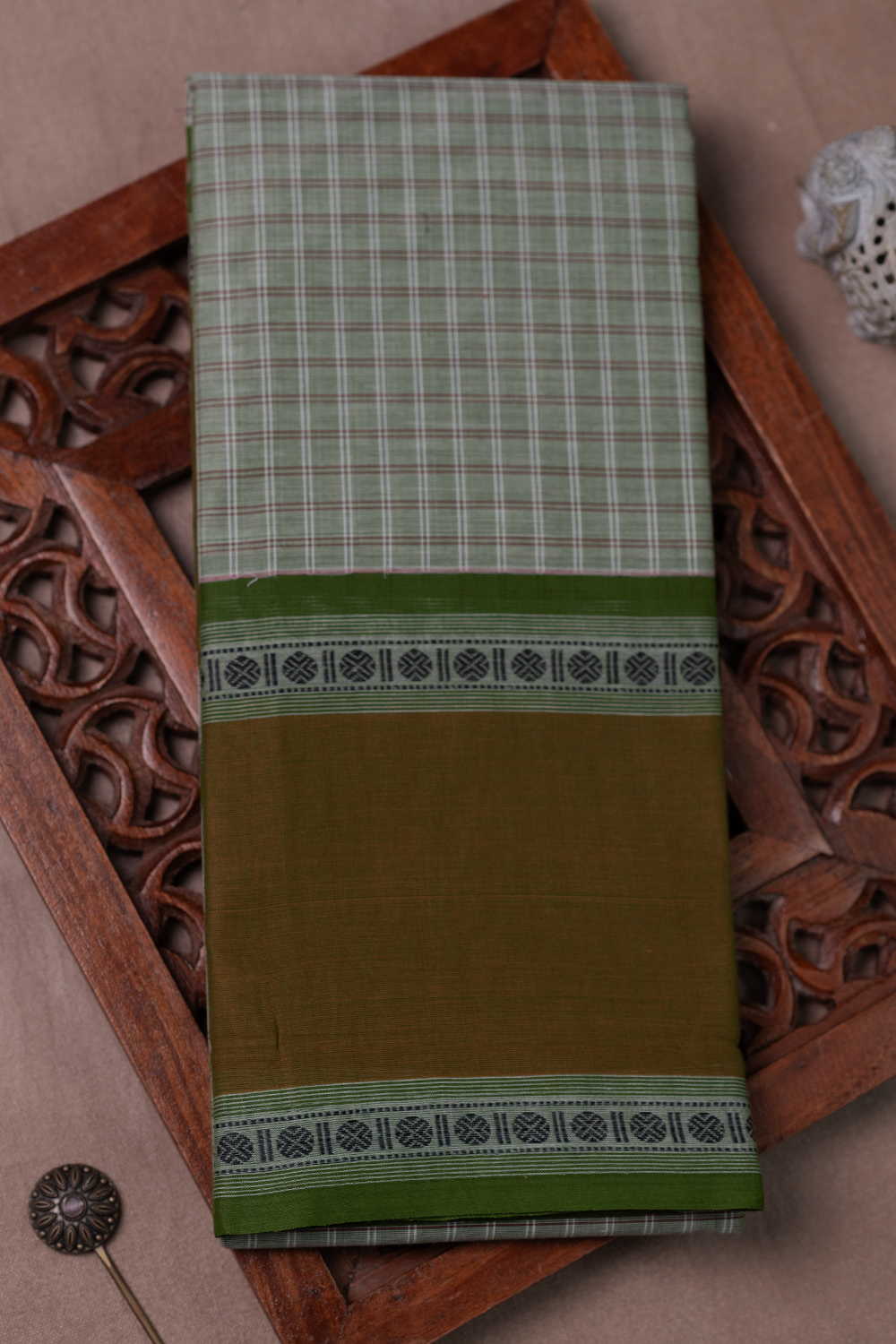 Kanchi Cotton Saree - Matkatus 