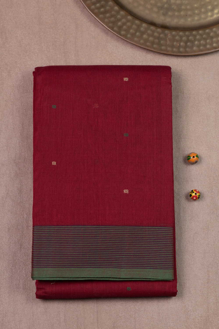 Kanchi Cotton Saree - Matkatus 