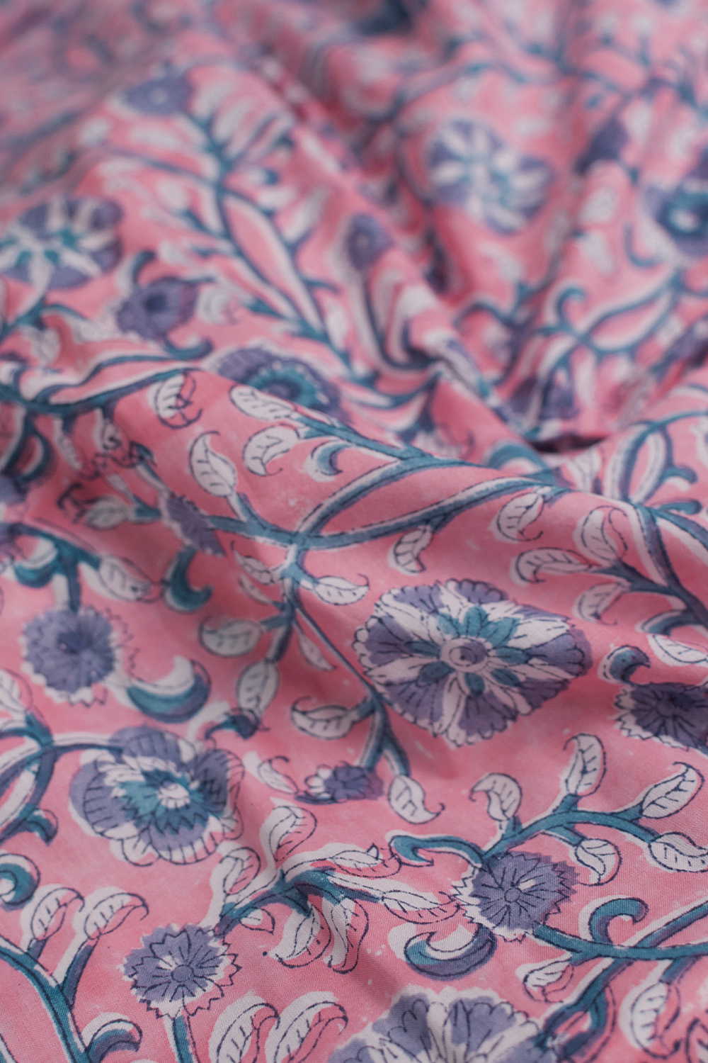 Block Printed Fabric-Matkatus 