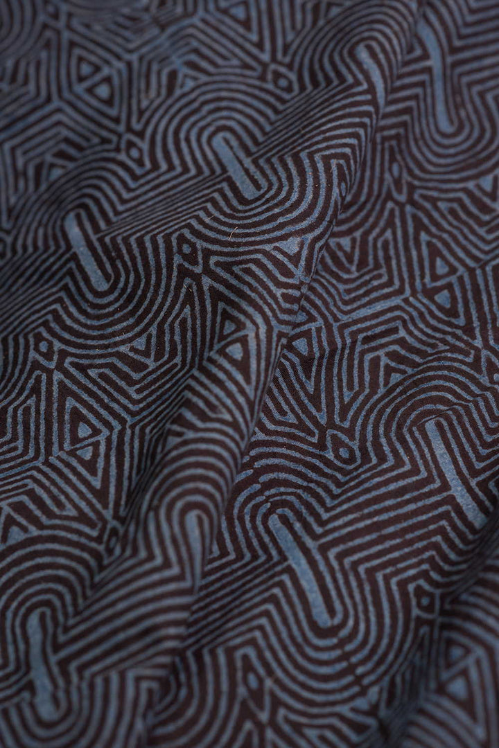 Block Printed Fabric-Matkatus 