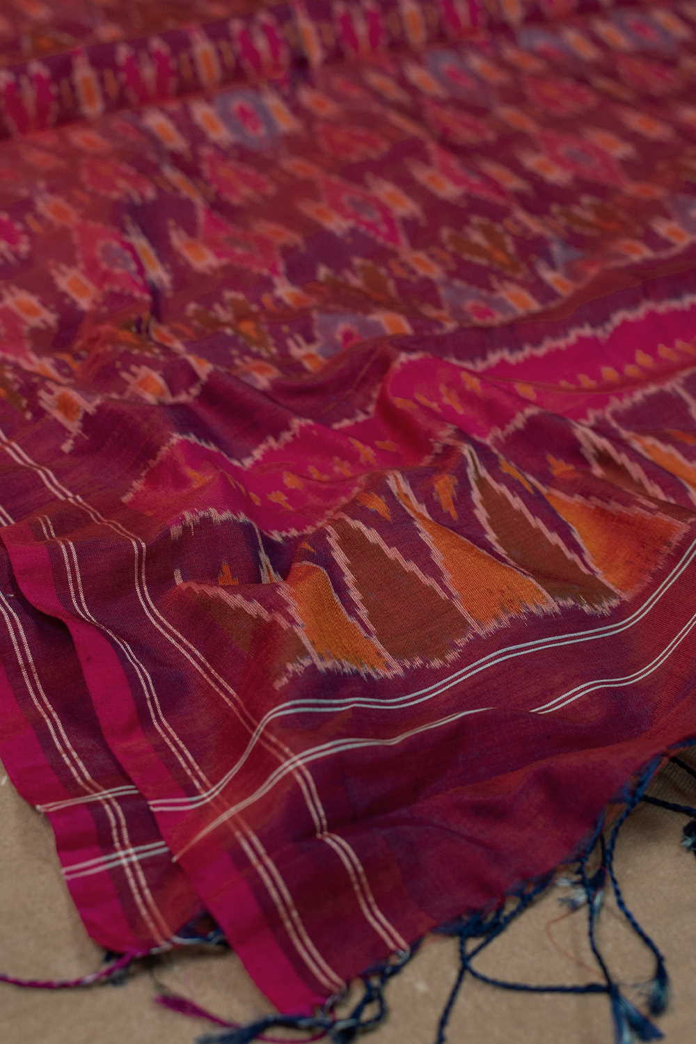 Silk Cotton Stole - Matkatus