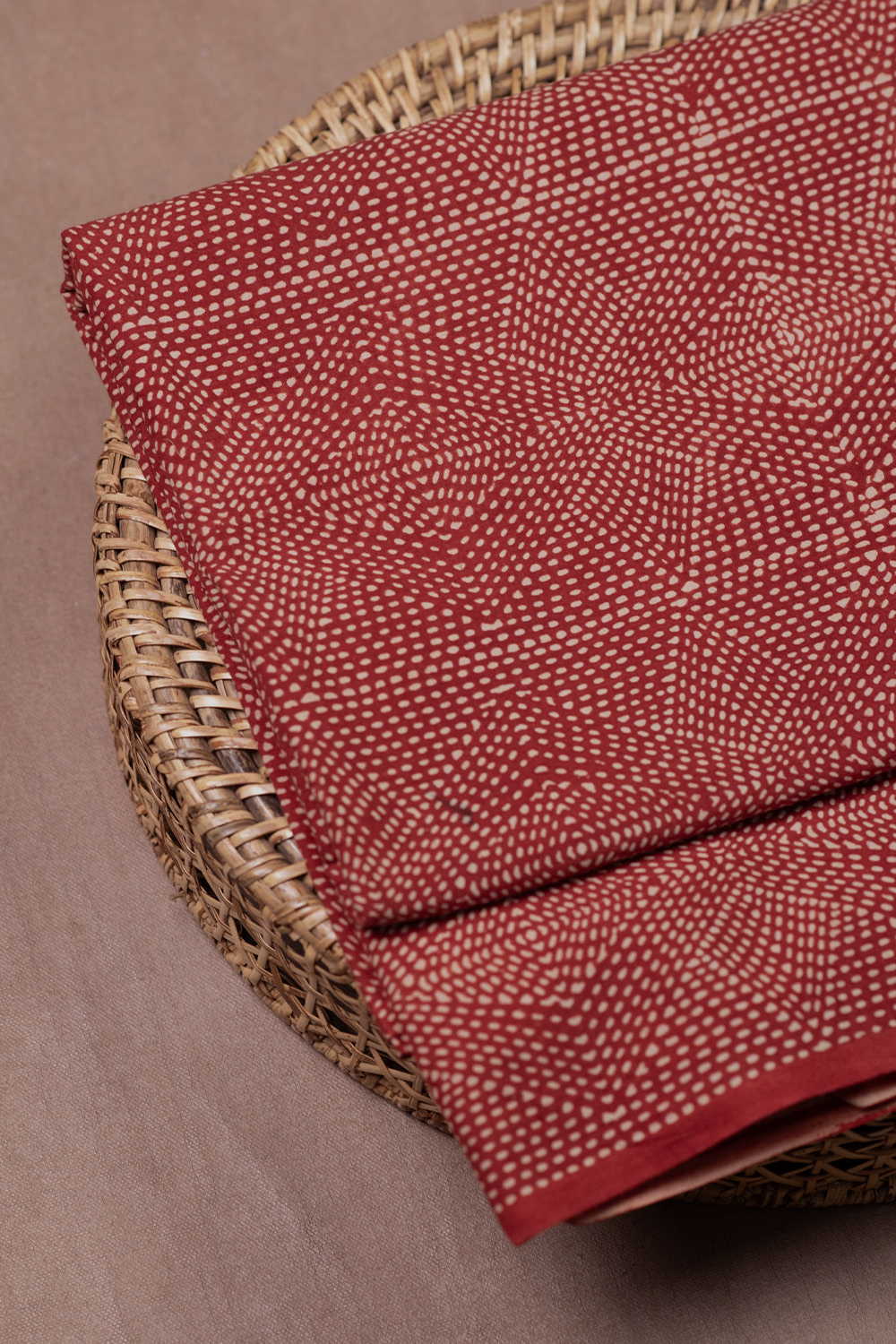 Ajrak Cotton Fabric - Matkatus 