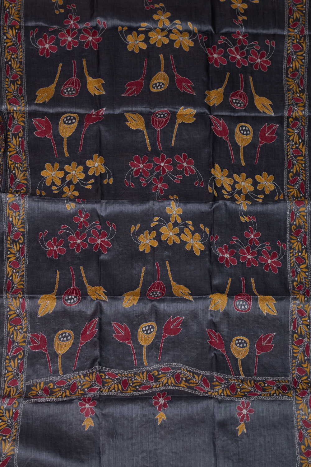 Embroidered Dupatta - Matkatus 