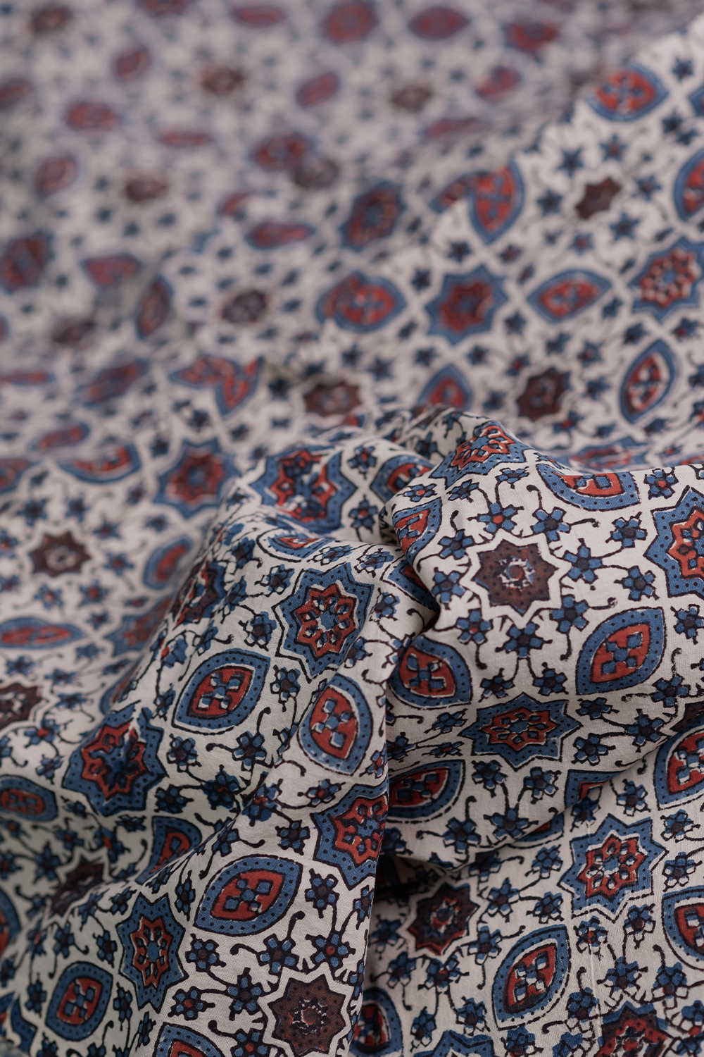 Block Printed Fabric- Matkatus 