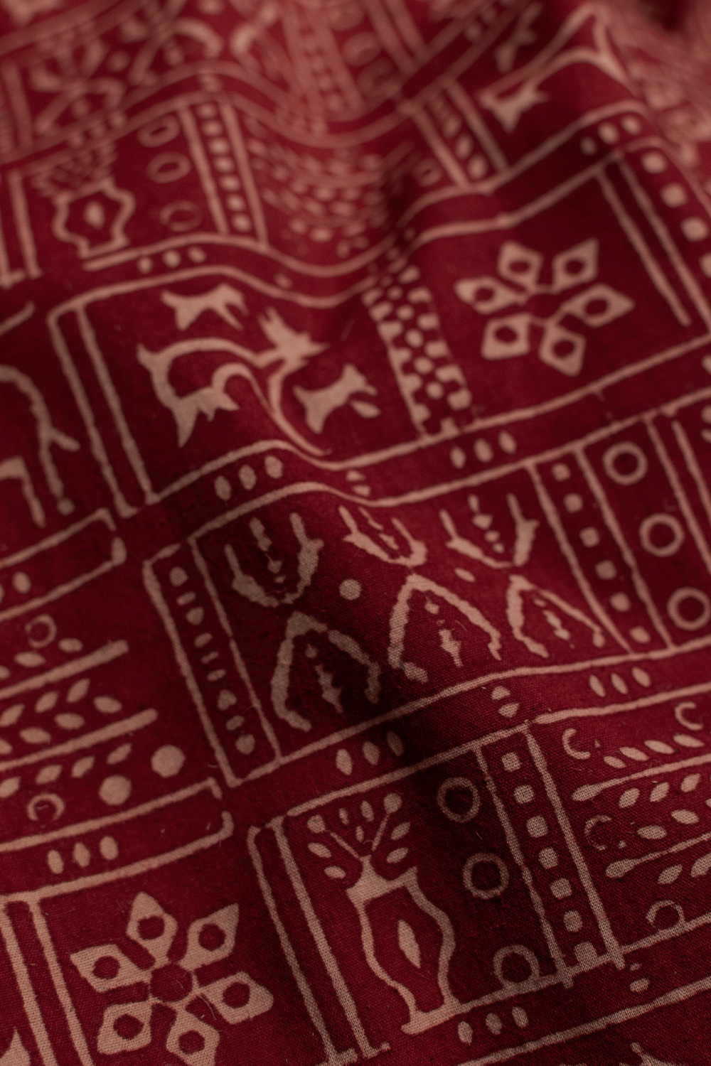 Ajrak Cotton Fabrics-Matkatus