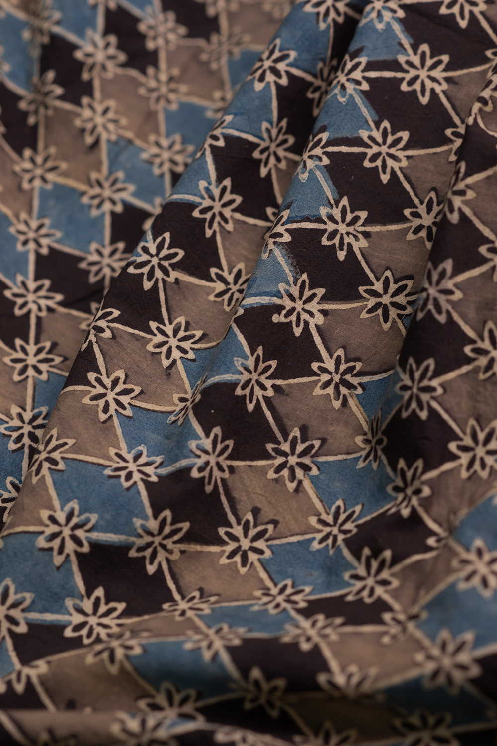 Block Printed Fabric-Matkatus 
