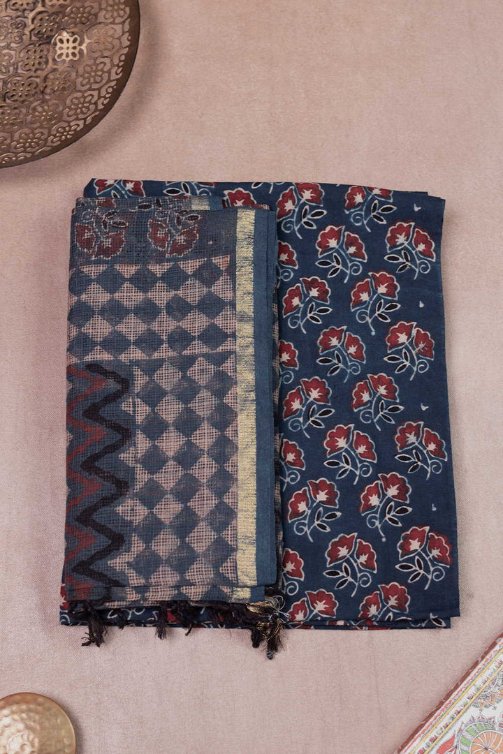 Ajrak print Suits-Matkatus 
