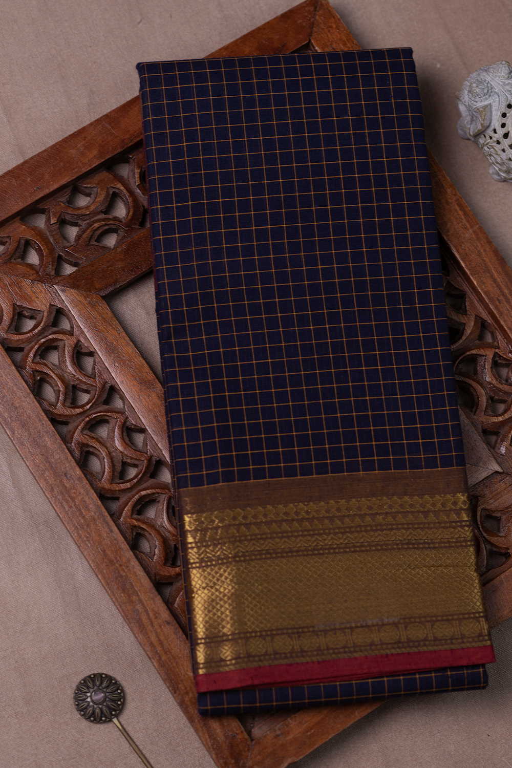 Kanchi Cotton Saree - Matkatus 