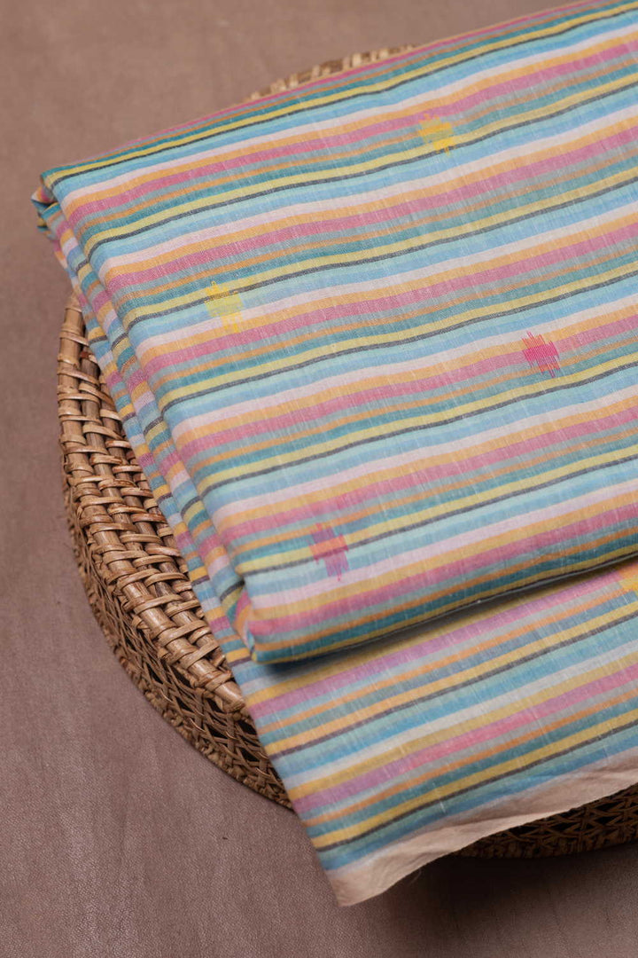 Jamdani Cotton Fabric - Matkatus 