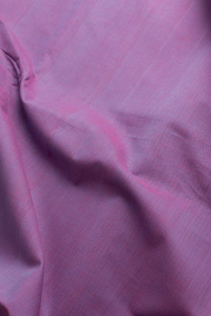 Twin Shaded Purple Mangalagiri Cotton Fabric