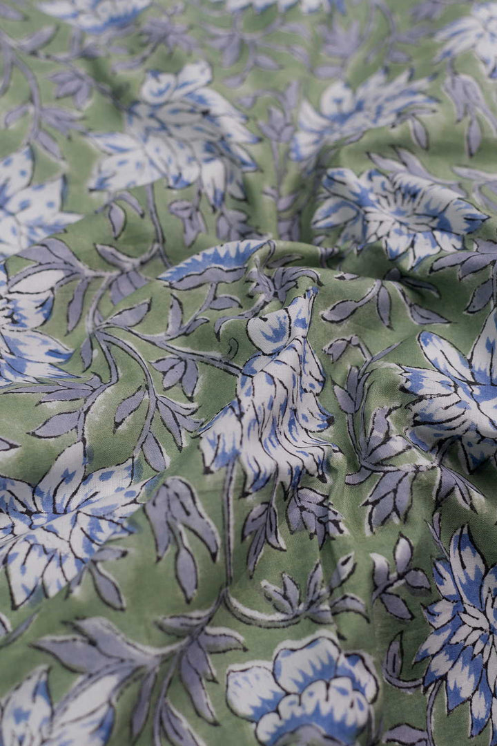 Block Printed Fabric-Matkatus 