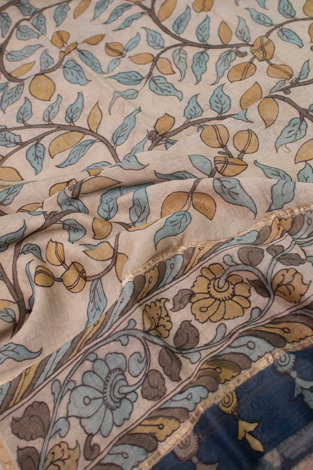 Kalamkari Dupatta - Matkatus 
