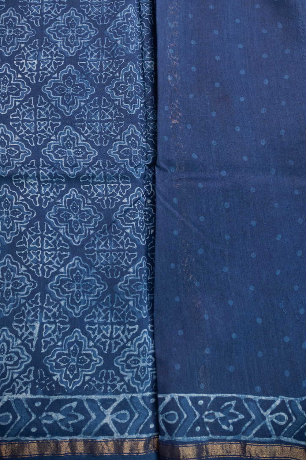 Printed Silk Cotton Saree - Matkatus 