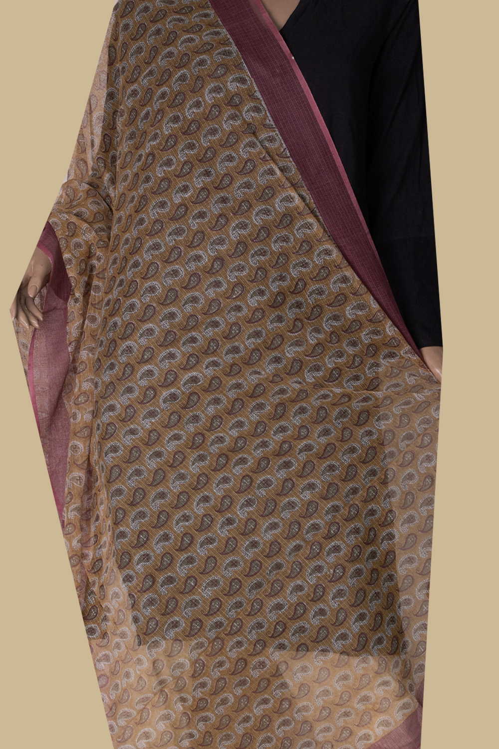 Block Printed Dupatta - Matkatus