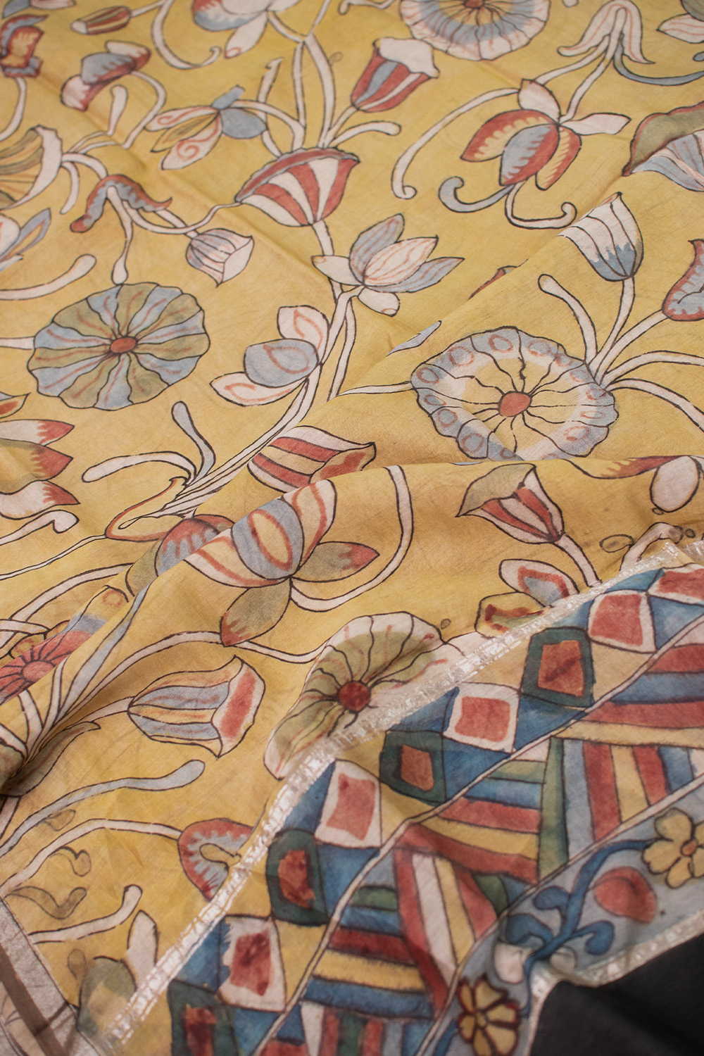 Kalamkari Dupatta - Matkatus 