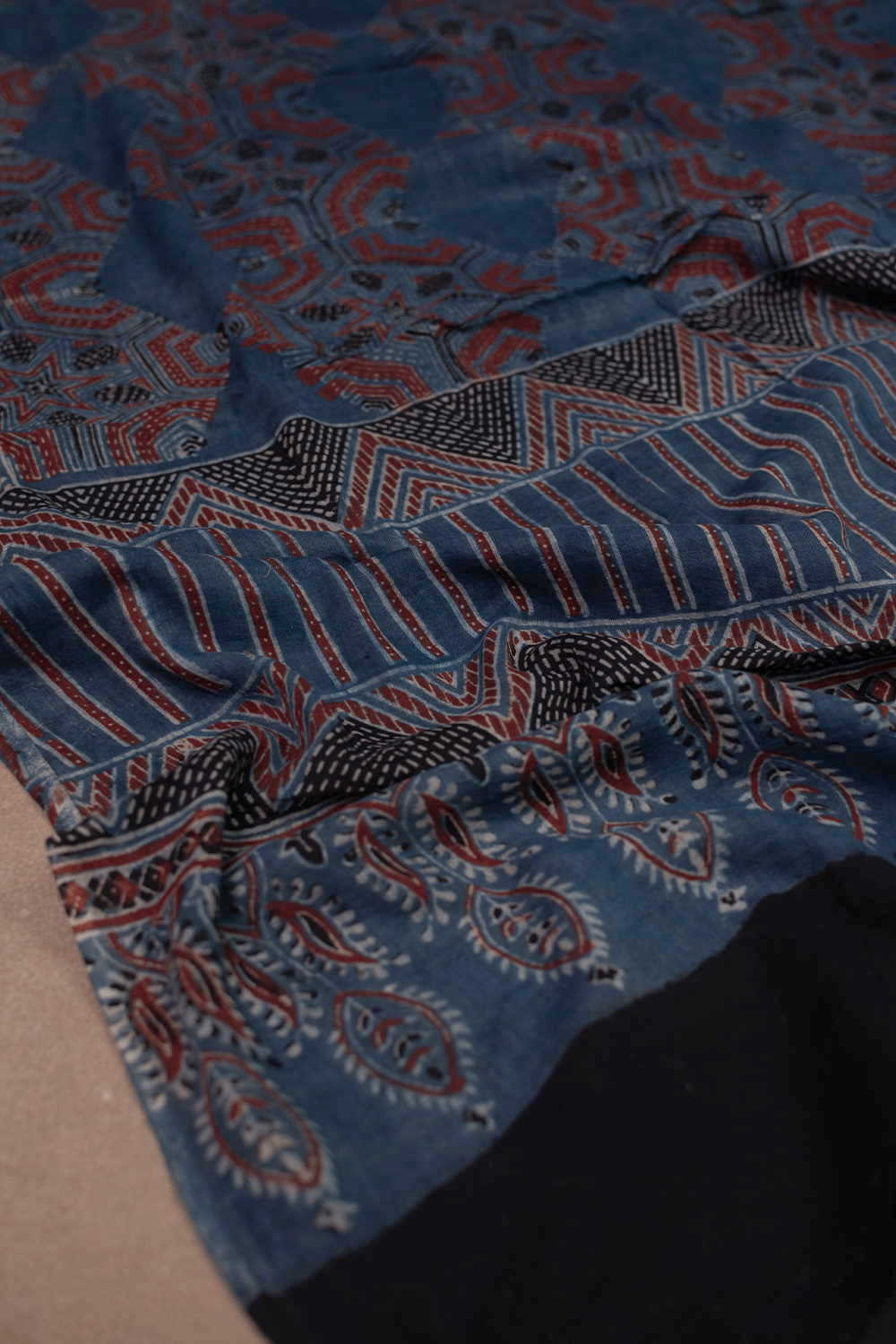 Block Printed Dupattas - Matkatus 