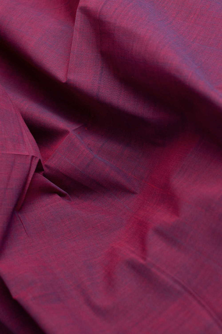 Dual Shaded Purple Mangalagiri Cotton Fabric