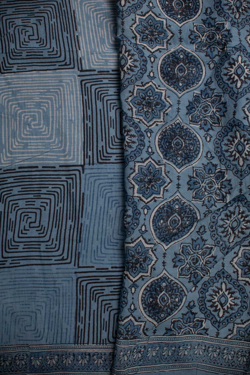 Block Printed Cotton Sarees - Matkatus 