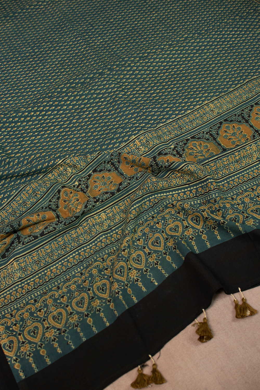 Block Printed Cotton Dupattas - Matkatus 