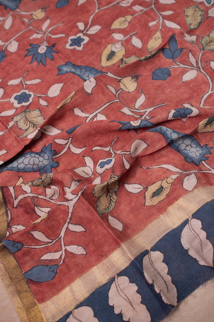 Kalamkari Dupatta - Matkatus 