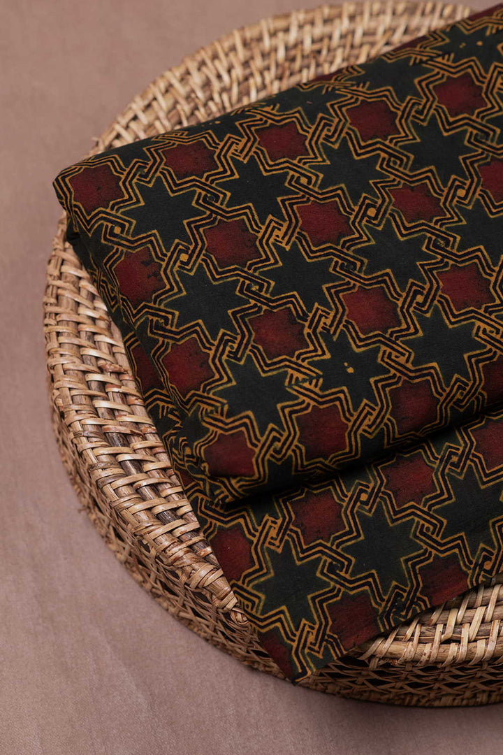 Ajrak Cotton Fabric - Matkatus 