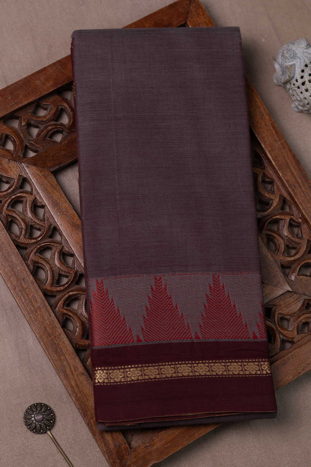 Kanchi Cotton Saree - Matkatus 