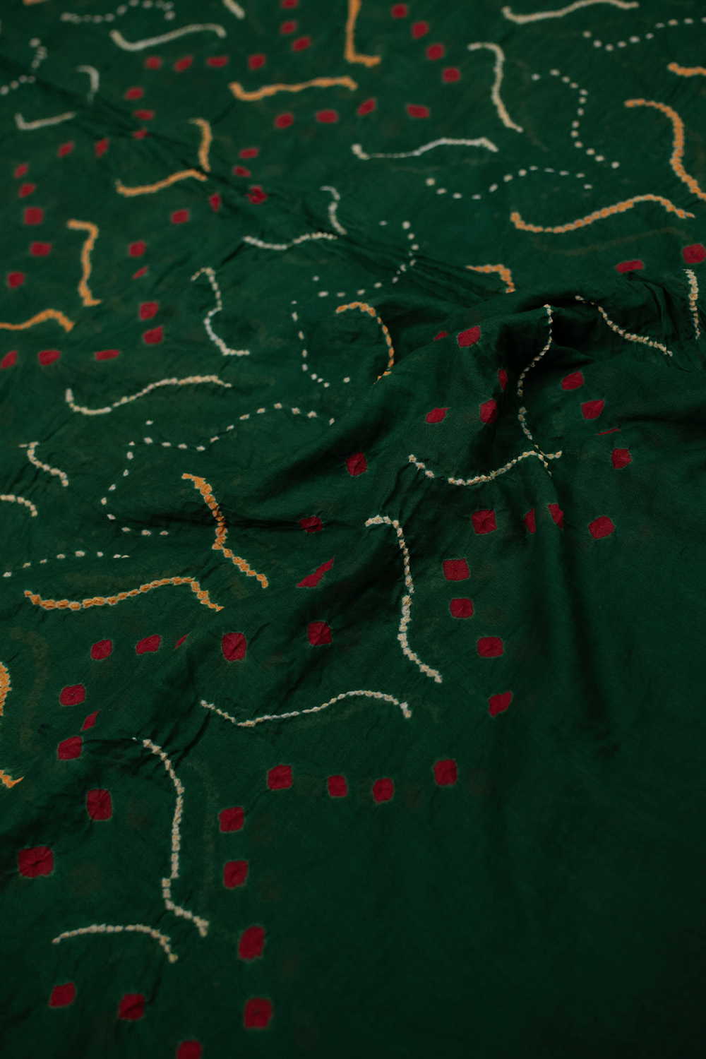 Bandhani Cotton Dupatta - Matkatus