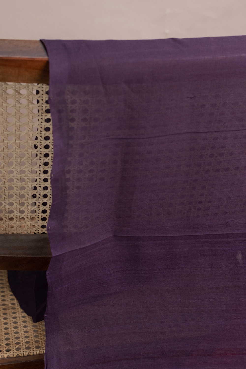 Shade of Purple Mangalagiri Cotton Fabric