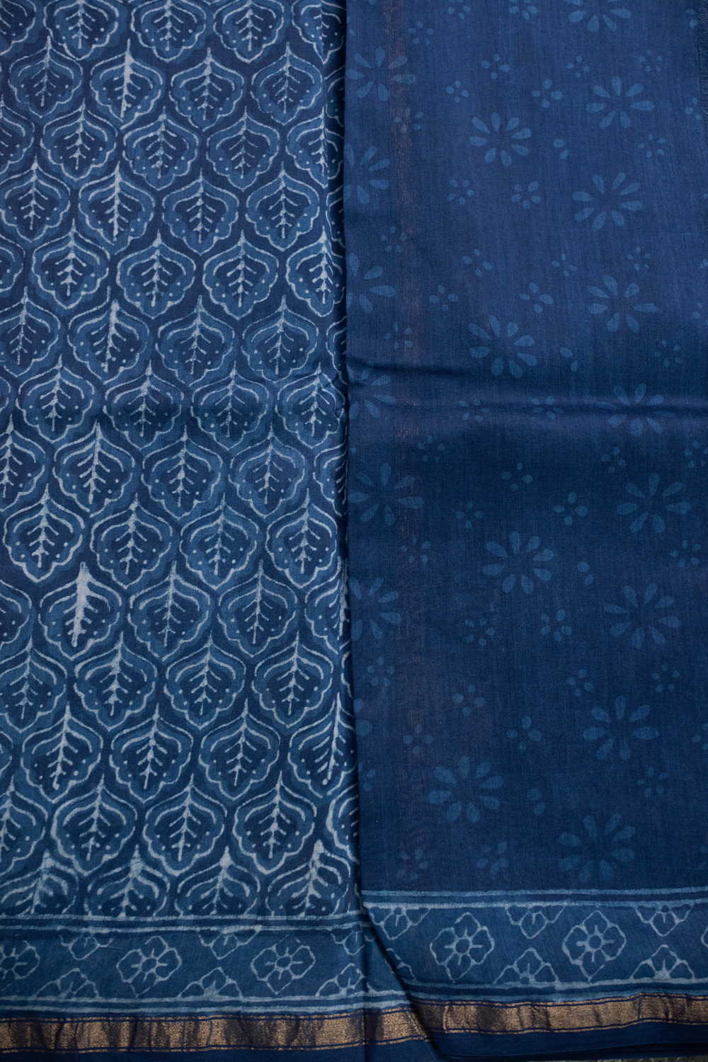 Printed Silk Cotton Saree - Matkatus 