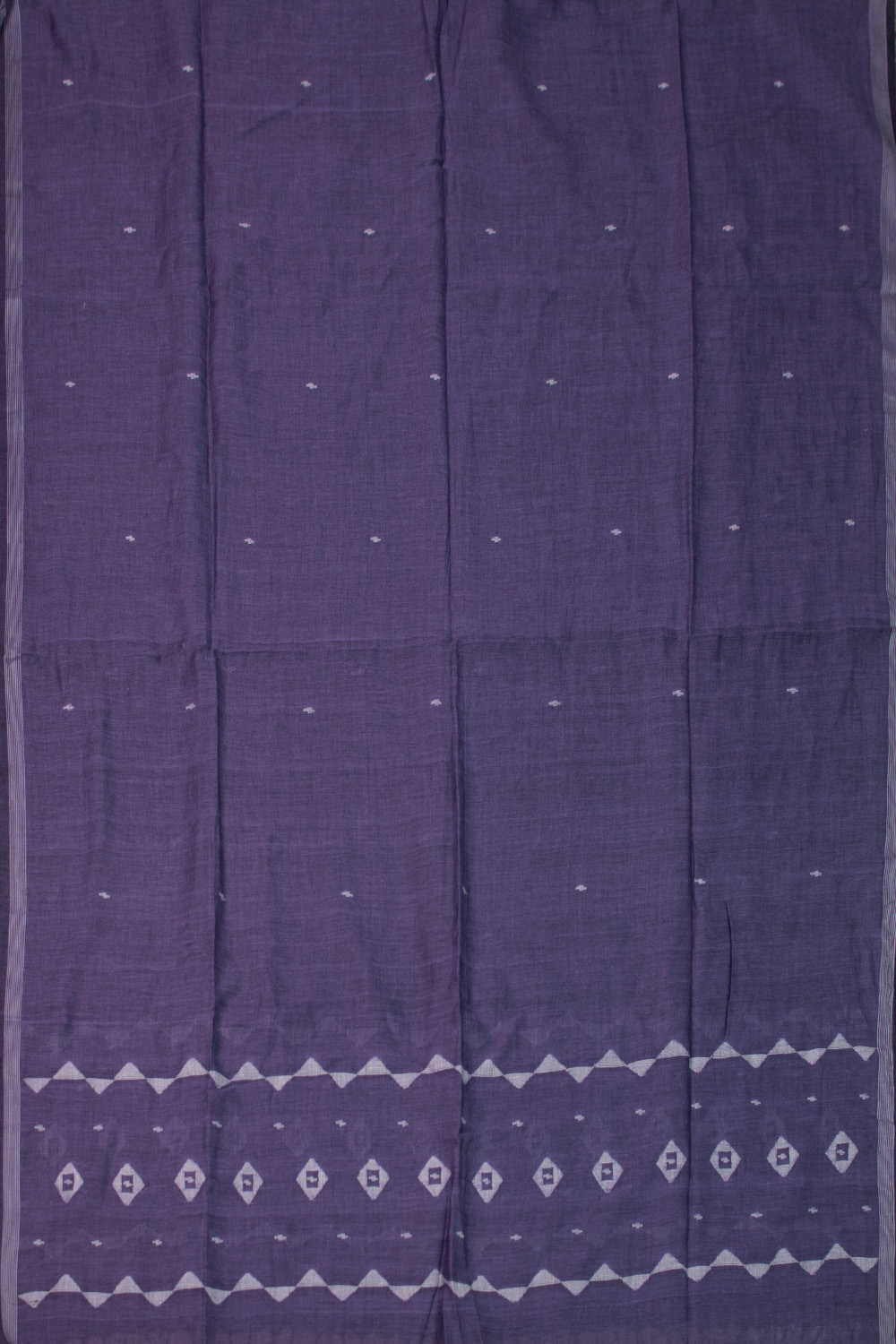Faded Purple Jamdani Cotton Dupatta